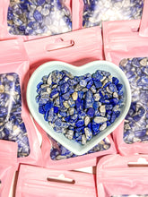 Load image into Gallery viewer, Lapis Lazuli Crystal Chip Bag