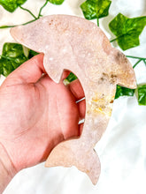 Load image into Gallery viewer, Pink Amethyst Dolphin (48D)