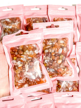 Load image into Gallery viewer, Carnelian Crystal Chip Bag