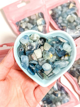 Load image into Gallery viewer, Aquamarine Crystal Chip Bag