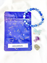 Load image into Gallery viewer, Aquarius - Zodiac Crystal Set