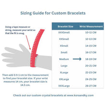 Load image into Gallery viewer, Clear Quartz & Larvikite Custom Bracelet (S35W) Small