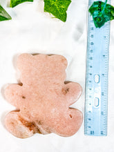 Load image into Gallery viewer, Pink Amethyst Teddy Bear (50A)