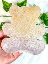 Load image into Gallery viewer, Pink Amethyst Teddy Bear (48B)