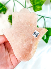 Load image into Gallery viewer, Pink Amethyst Hamsa Hand (45B)