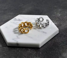 Load image into Gallery viewer, Infinity Chain Ring | Fine Jewelry