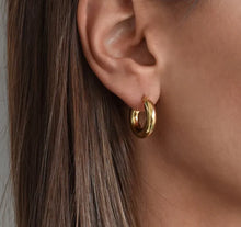 Load image into Gallery viewer, Chloe Hoops Earring | Fine Jewelry