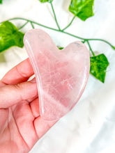 Load image into Gallery viewer, Rose Quartz Gua Sha