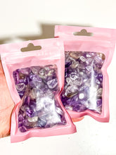 Load image into Gallery viewer, Amethyst Crystal Chip Bag