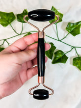 Load image into Gallery viewer, Black Obsidian Facial Roller