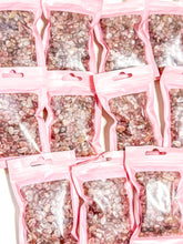 Load image into Gallery viewer, Strawberry Quartz Chip Bag