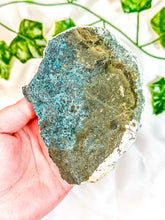 Load image into Gallery viewer, Clear Stilbite & Green Apophyllite on Okenite Mineral Specimen (P)