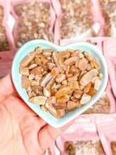 Load image into Gallery viewer, Peach Moonstone Crystal Chip Bag