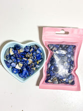 Load image into Gallery viewer, Sodalite Crystal Chip Bag