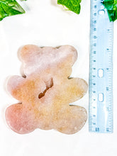 Load image into Gallery viewer, Pink Amethyst Teddy Bear (50C)
