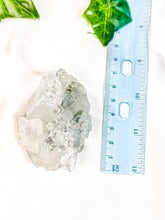 Load image into Gallery viewer, Clear Apophyllite Cluster on Blue Chalcedony Specimen #4