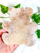 Load image into Gallery viewer, Pink Amethyst Teddy Bear (50B)