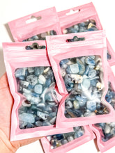 Load image into Gallery viewer, Aquamarine Crystal Chip Bag