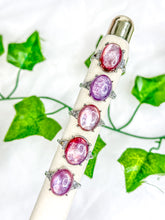 Load image into Gallery viewer, Gem Lepidolite Ring (adjustable)