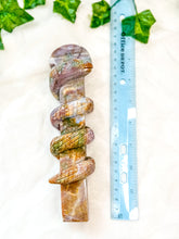 Load image into Gallery viewer, Ocean Jasper Snake Wand