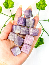 Load image into Gallery viewer, Lepidolite Cube