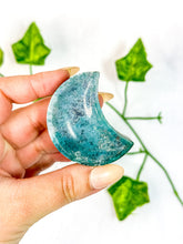 Load image into Gallery viewer, Moss Agate Moon Bowl