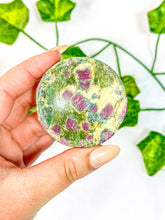 Load image into Gallery viewer, Ruby and Fuchsite Circle Bowl (UV)