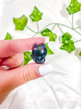 Load image into Gallery viewer, Mini Rainbow Obsidian Fox