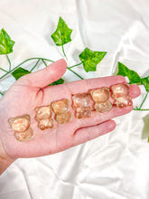 Load image into Gallery viewer, Mini Citrine Teddy Bear