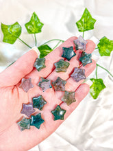 Load image into Gallery viewer, Mini Moss Agate Star