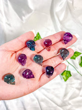Load image into Gallery viewer, Mini Fluorite Skull
