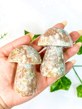 Load image into Gallery viewer, Flower Agate Mushroom