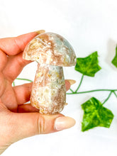 Load image into Gallery viewer, Flower Agate Mushroom