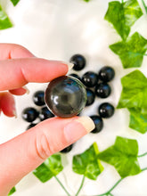 Load image into Gallery viewer, Mini Rainbow Obsidian Sphere