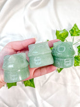Load image into Gallery viewer, Green Aventurine Mushroom House