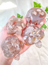 Load image into Gallery viewer, Flower Agate Turtle #2