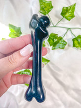 Load image into Gallery viewer, Black Obsidian Bone