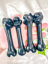 Load image into Gallery viewer, Black Obsidian Bone