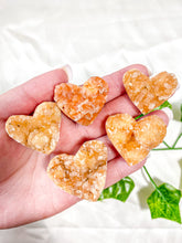 Load image into Gallery viewer, Mini Peach Apophyllite Heart