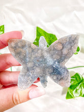 Load image into Gallery viewer, Druzy Amethyst Butterfly