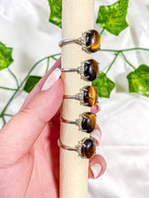 Load image into Gallery viewer, Tiger's Eye Ring (adjustable)