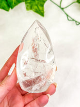 Load image into Gallery viewer, Clear Quartz Flame #4