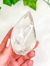 Load image into Gallery viewer, Clear Quartz Flame #6