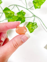 Load image into Gallery viewer, Mini Peach Moonstone Cat Head