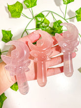 Load image into Gallery viewer, Rose Quartz Sailor Wand