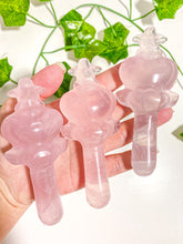 Load image into Gallery viewer, Rose Quartz Sailor Wand