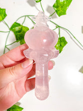Load image into Gallery viewer, Rose Quartz Sailor Wand