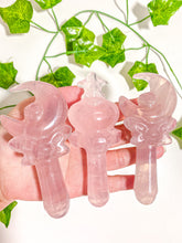 Load image into Gallery viewer, Rose Quartz Sailor Wand