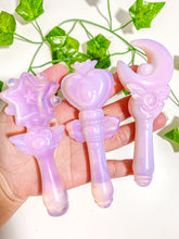 Load image into Gallery viewer, Pink Opalite Sailor Wand