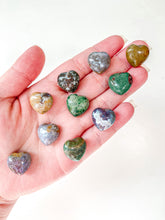 Load image into Gallery viewer, Mini Ocean Jasper Heart